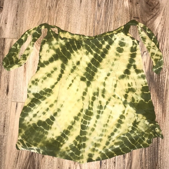 Wet Seal Tops - Wet Seal tie dyed tank with butterfly straps